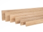 Preview: Solid Skirting Board Oak Rustic 20x130 unfinished 1,5-2,5m Hamburger, knots NOT filled - Copy